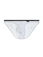 Men's Low-rise Mesh U-shaped Convex Pocket Sports Briefs