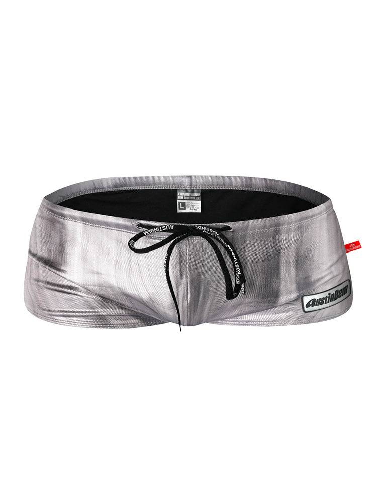 Men’s Fashionable Flash Swim Fitness Trunks