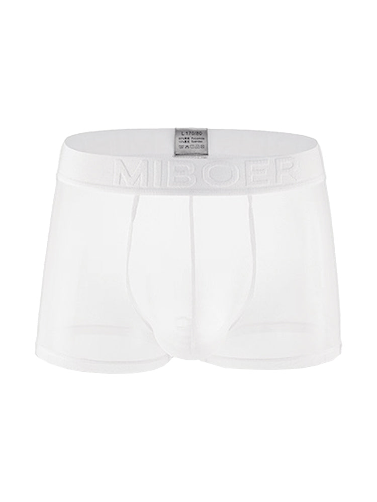 3 Pack Men's Invisible & Mesh Breathable Cooling Touch Trunks