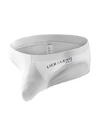 3 Packs of Men's Ice Silk Seamless Convex Pouch Briefs