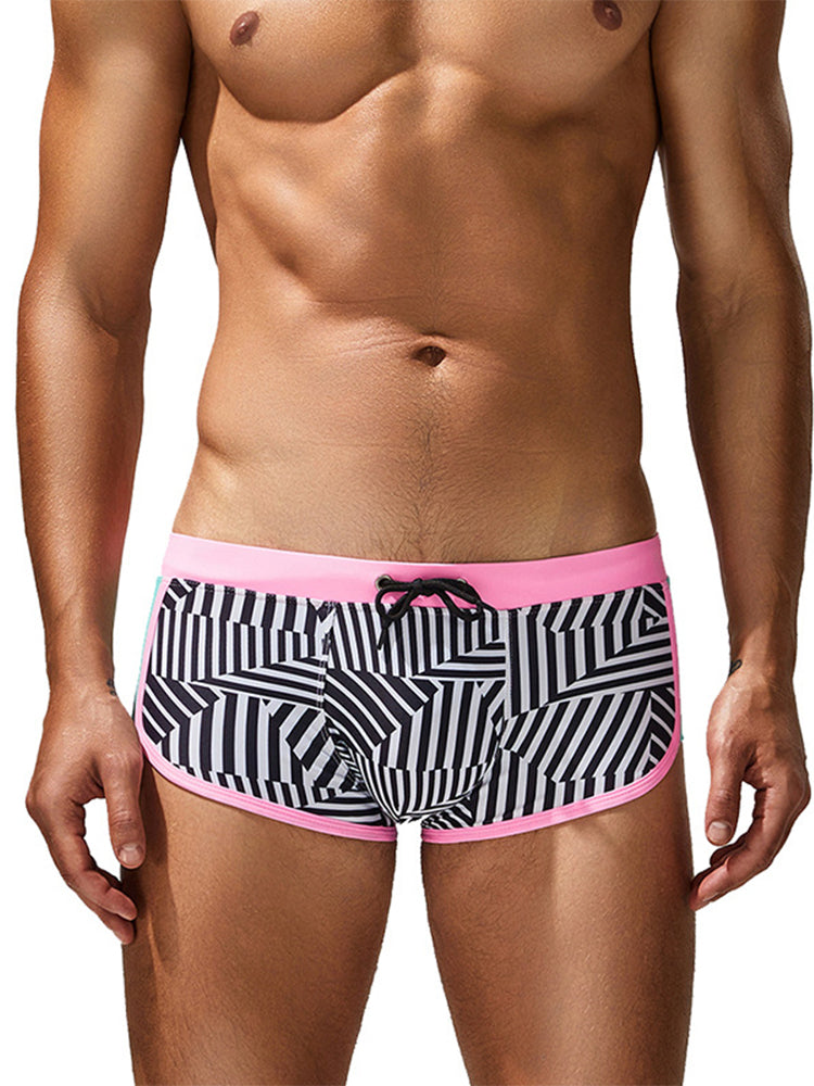 Men's Seamless Quick-Dry High Stretch Swim Shorts & Trunks