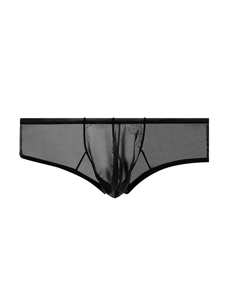 2 Pack Men's Breathable Sheer Elegance Quick-Dry Ultra-Soft Trunks