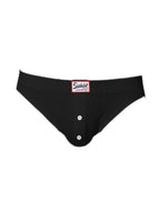 2 Pack Men's Premium Comfortable Fabric Low-Rise U-Shaped Briefs