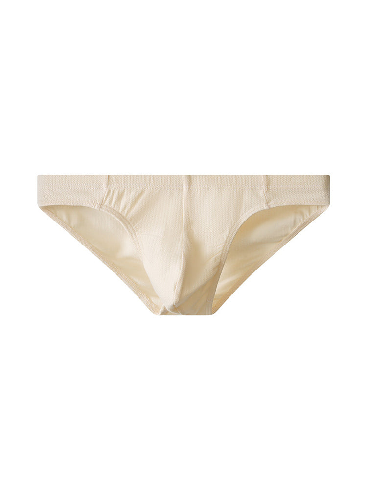 4 Pack Men's Organic Cotton Stretch Fit Workout Ready Briefs