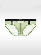 Men's Low Waist Narrow Waist Ice Silk Breathable Convex Pocket Briefs