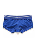 Men's Slim-Fit Cotton Trunks - Low Rise & Lifting Support