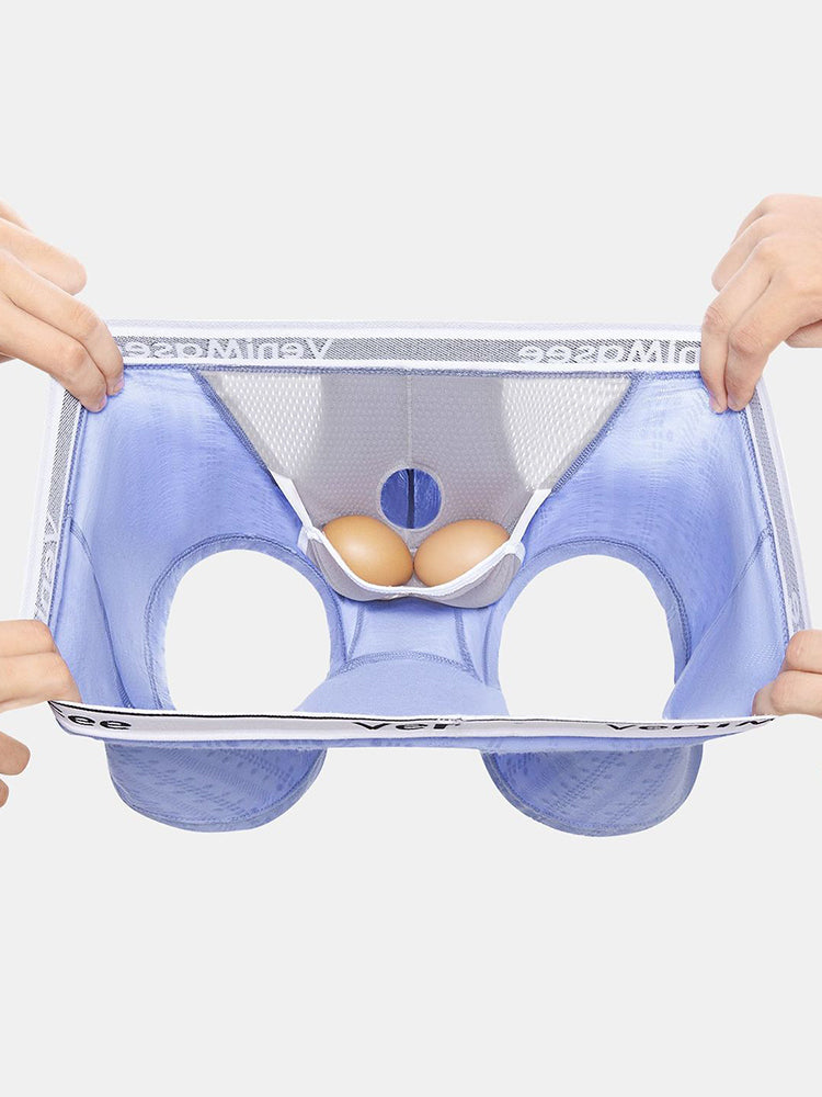 Men's Cotton Pouch Trunks with Adjustable Support