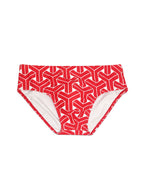 Men's 3D Pouch Printed Fitness Swim Briefs