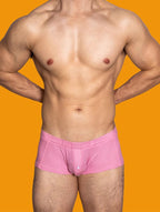2-pack Men's Solid Color Comfortable Button-down Trunks