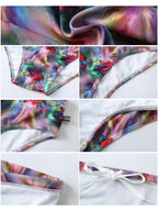 Men's Lightweight Low-Rise Bold Prints Swim Briefs & Trunks