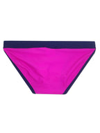 Men's Dual-Tone Swim Briefs with Removable Padding