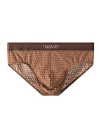 2 Pack Men's Soft & Breathable Icy Silk Quick-Dry Mid-Rise Comfort Cooling Briefs