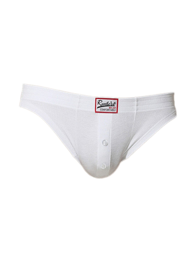 2 Pack Men's Premium Comfortable Fabric Low-Rise U-Shaped Briefs