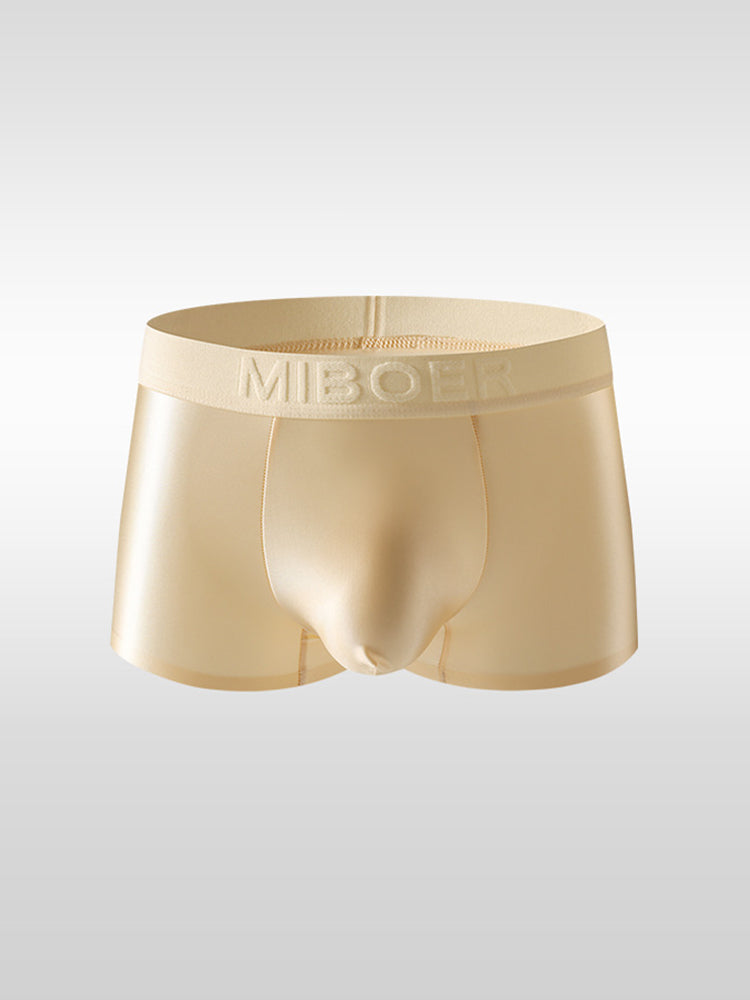 2 Pack Men's Premium Ice Silk Trunks – Ultra-Soft, Lightweight & Breathable
