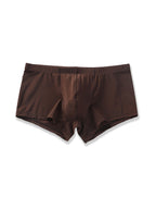 Lightweight Breathable Ice Silk U Contoured Boxers for Men