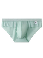 3 Pack Men's Ultra-Thin Breathable Ribbed Ice Silk Briefs