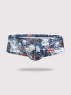 4 Pack Men's U-Pouch Low-Rise Moisture-Wicking Trunks