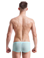 Lightweight Breathable Ice Silk U Contoured Boxers for Men