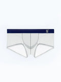 Men’s Sheer Mesh Trunks with U-Shaped Support Pouch