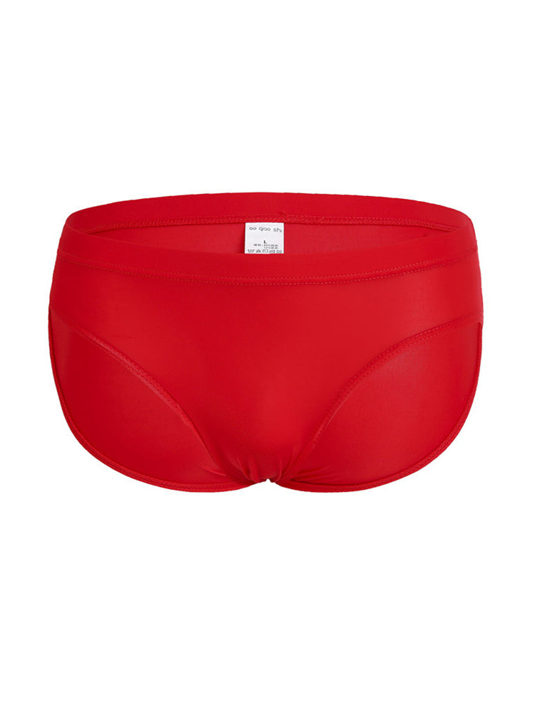 4 Pack Men’s Seamless Solid Color Smooth Touch Briefs