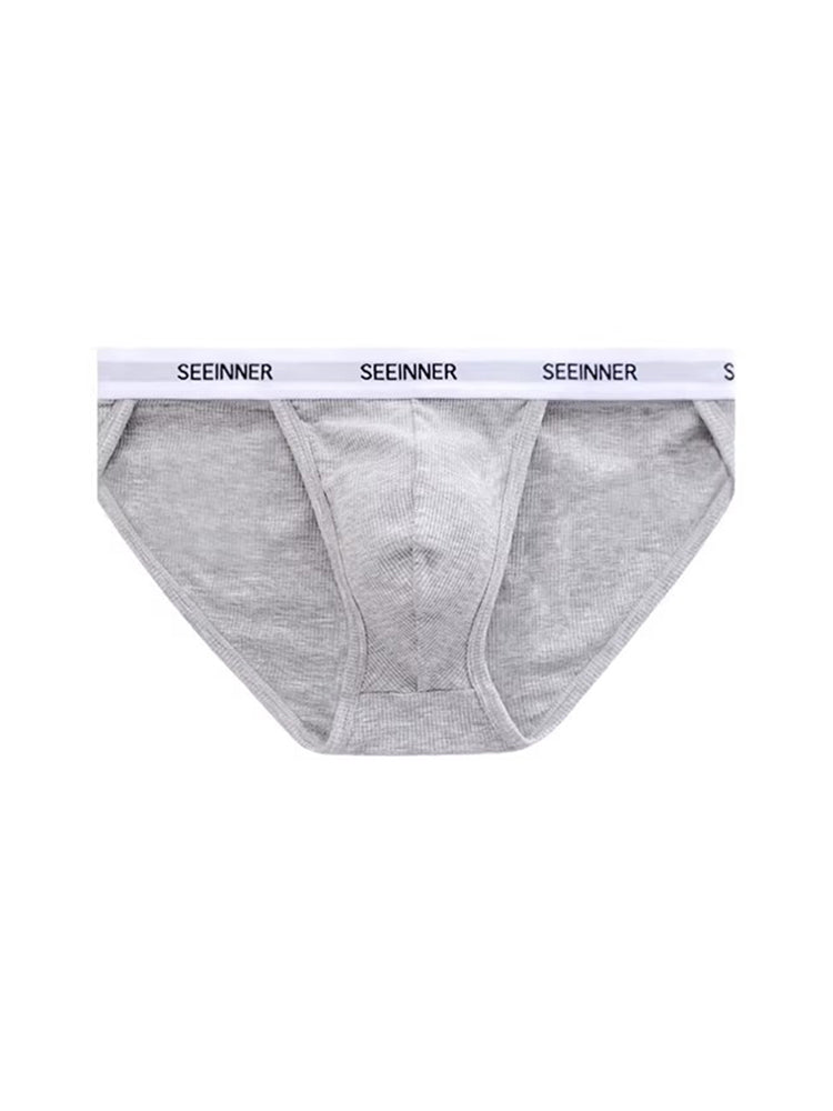 3 Pack Men's Sporty Comfy Waistband Briefs