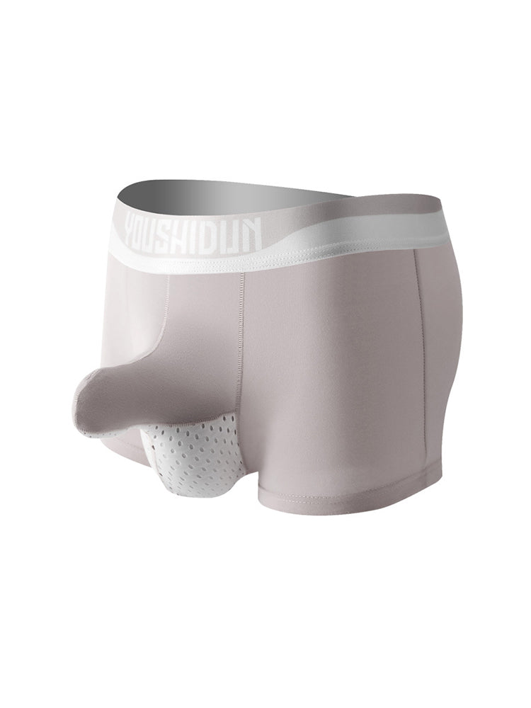 3 Pack Men's Comfy Cotton Dual Pouch Underwear