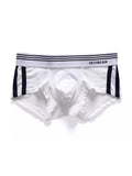 Men's Slim-Fit Cotton Trunks - Low Rise & Lifting Support