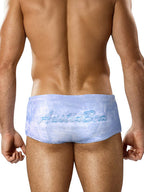 Men's Low-Rise Stylish Animal Print Swim Briefs