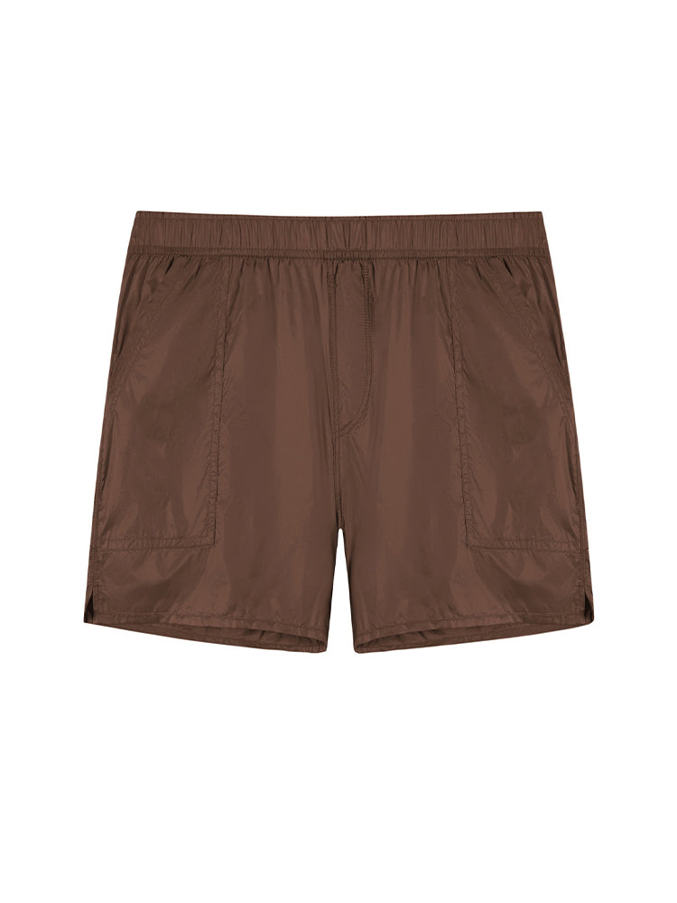Men's Non-Lined Translucent Sexy Beach Shorts