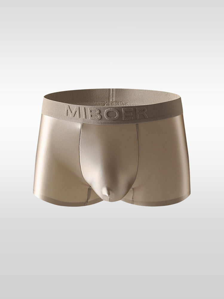 2 Pack Men's Premium Ice Silk Trunks – Ultra-Soft, Lightweight & Breathable