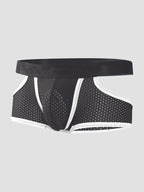 3 Pack Men's Breathable Mesh Lightweight & Airy Supportive Fit Trunks