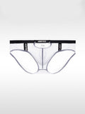 Men's Low Waist Narrow Waist Ice Silk Breathable Convex Pocket Briefs
