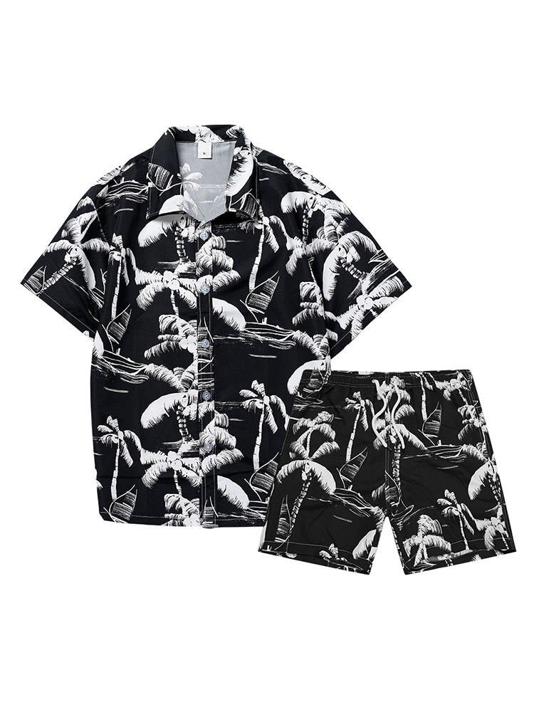 Men’s Beach Summer Holiday Patterned Sets