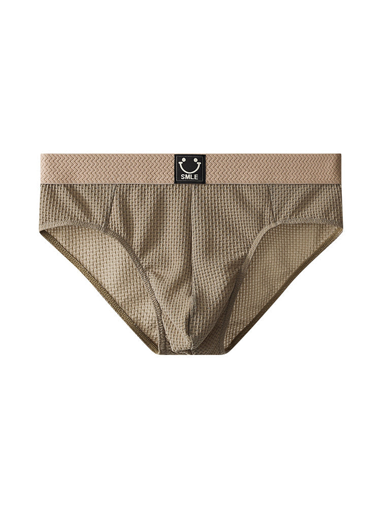 4-pack Men's Anti-Chafing Odor-Control Comfy Waistband Briefs