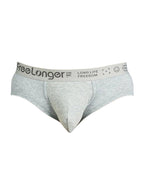 FreeLonger Men’s Soft Cotton Support Pouch Trunks