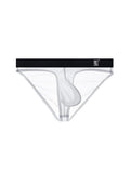 Men's Ultra-Soft Seamless Nylon Briefs Breathable Cooling Fit