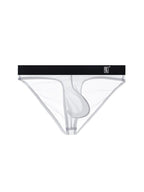 Men's Ultra-Soft Seamless Nylon Briefs Breathable Cooling Fit