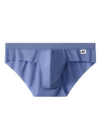 3 Pack Men's Ultra-Thin Breathable Ribbed Ice Silk Briefs
