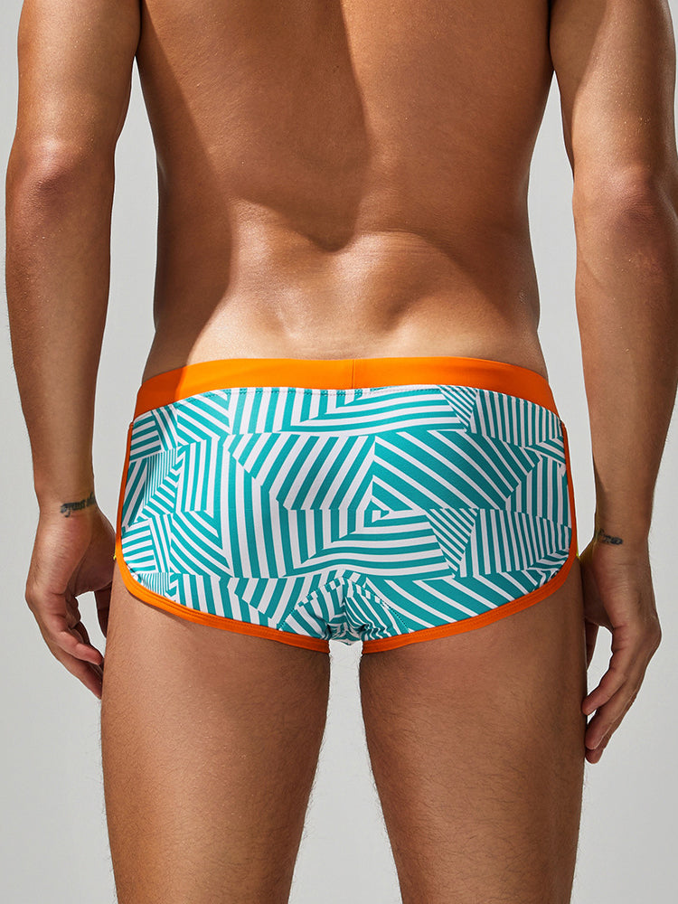 Men's Seamless Quick-Dry High Stretch Swim Shorts & Trunks