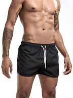 Quick Dry Beach Shorts with Drawstring