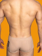 2-pack Men's Solid Color Comfortable Button-down Trunks
