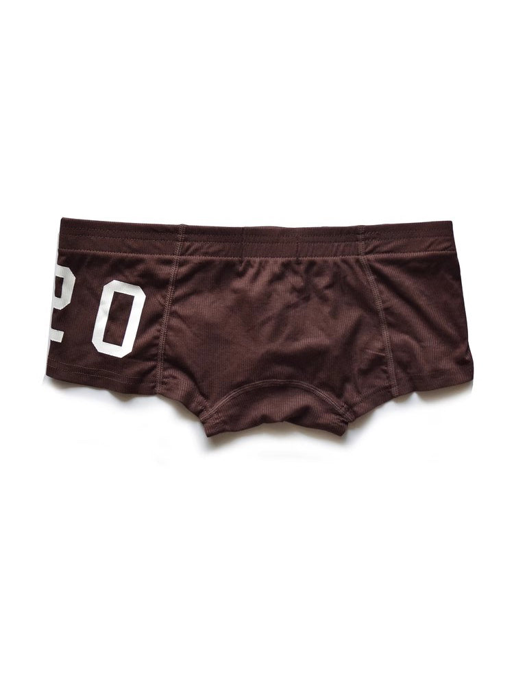 2-pack Men's Solid Color Comfortable Button-down Trunks