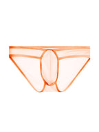 2 Pack Men's Ice Silk Breathable Sexy Low-Rise Anti-Odor Briefs