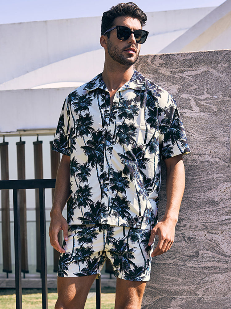 Men’s Beach Summer Holiday Patterned Sets