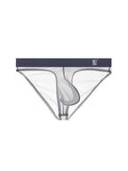 Men's Ultra-Soft Seamless Nylon Briefs Breathable Cooling Fit