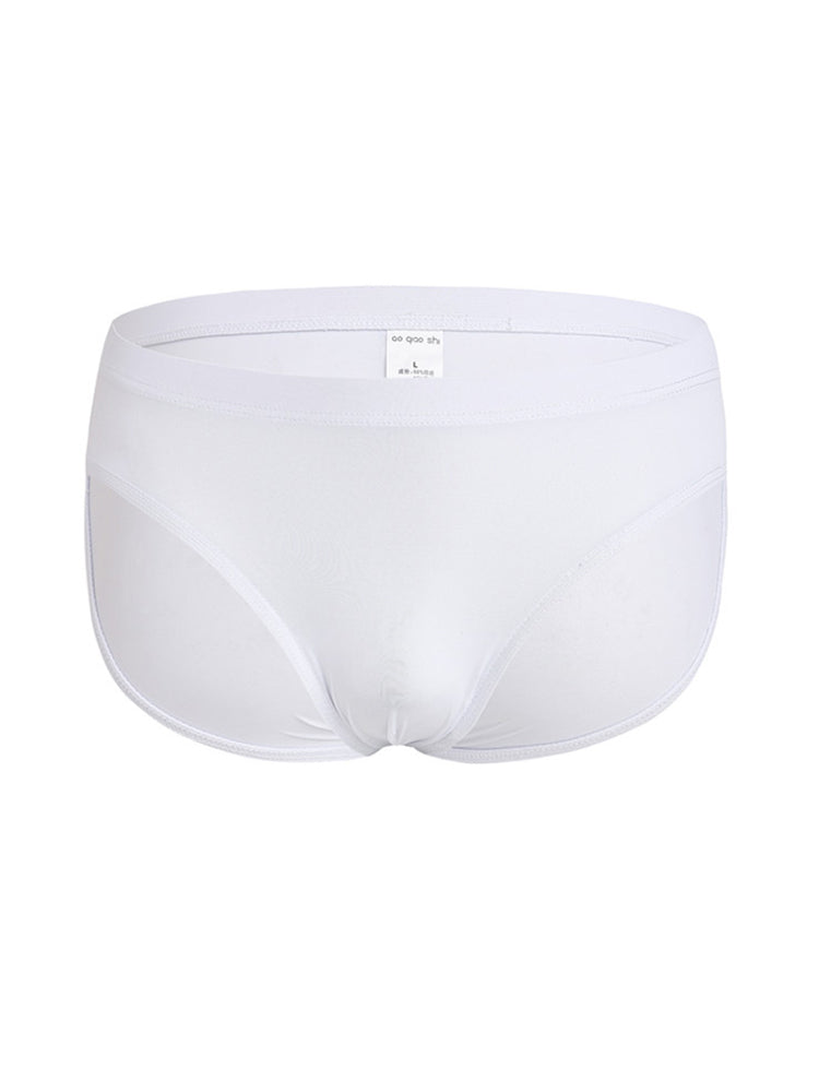 4 Pack Men’s Seamless Solid Color Smooth Touch Briefs