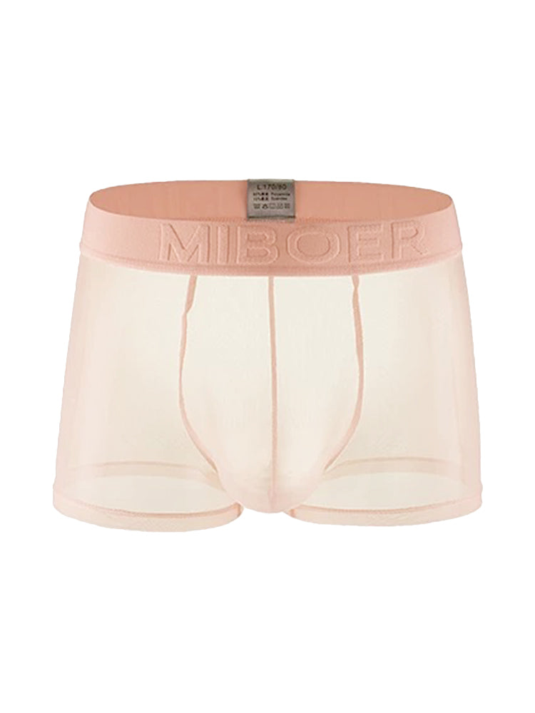 3 Pack Men's Invisible & Mesh Breathable Cooling Touch Trunks