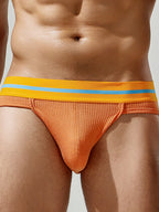 Sexy Spliced Color Briefs For Men