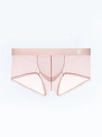 Men’s Sheer Mesh Trunks with U-Shaped Support Pouch