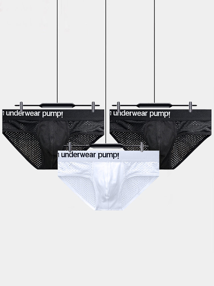 Men's Sports Mesh Briefs – 2-Pack